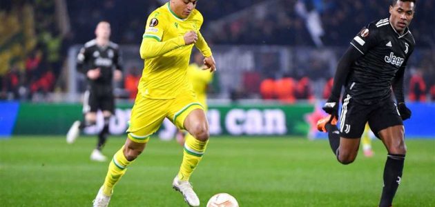 مصطفى محمد احتياطي أمام لانس في كأس فرنسا